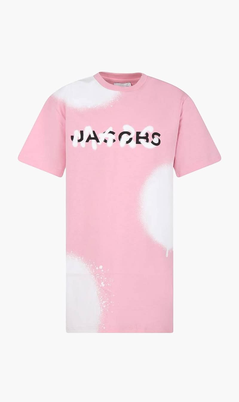 Marc Jacobs Pink Logo Dress for Girls
