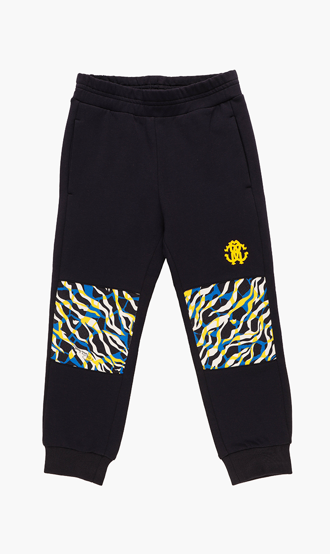 

Contrasting Printed Jogger