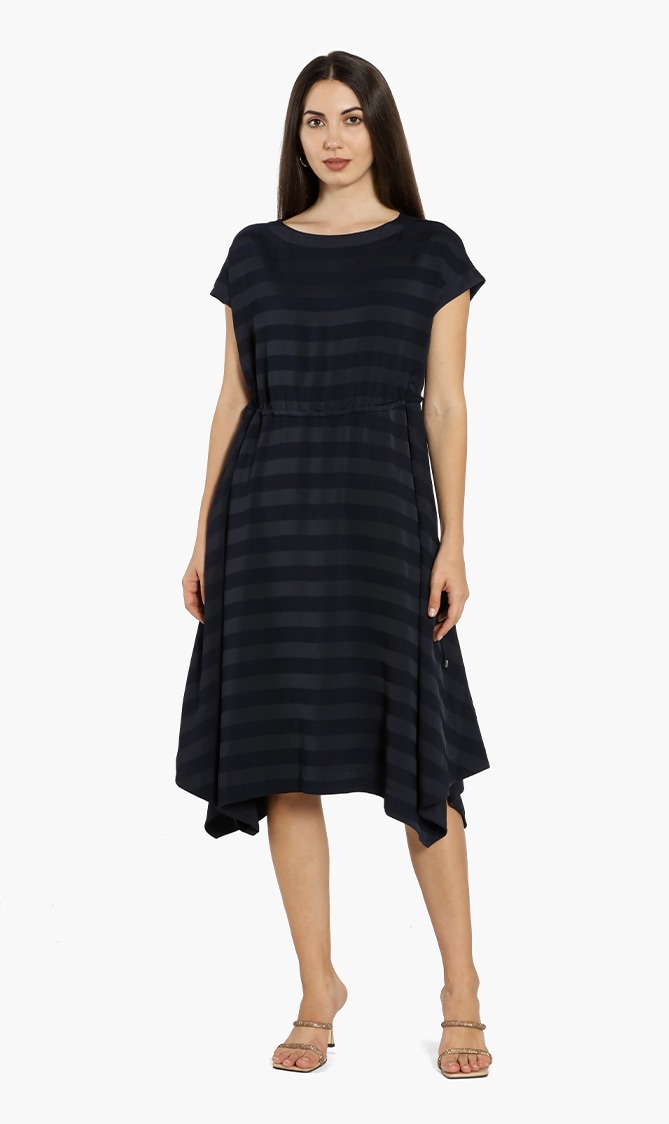 

Ted Baker Linnie Hanky Hem Stripe Dress