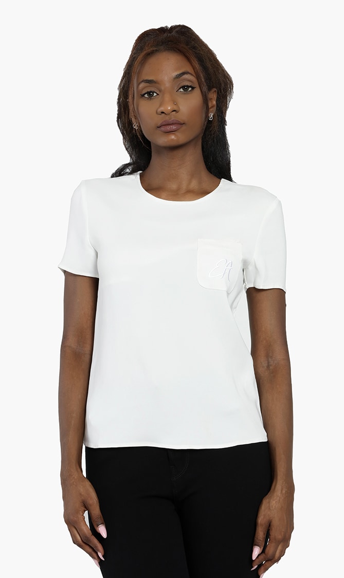 

Emporio Armani Logo Pocket Top