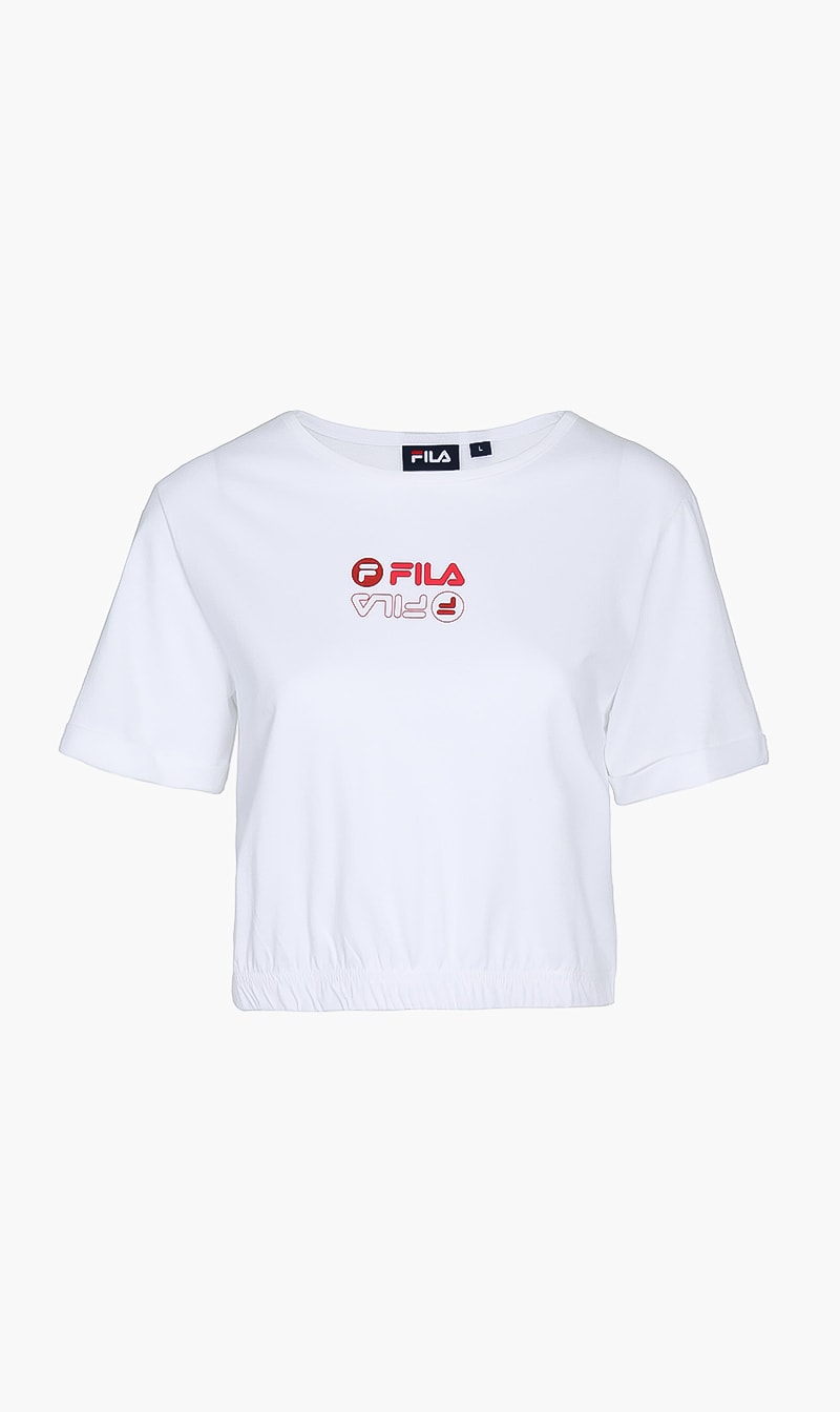 

Samira Cropped T-shirt, White