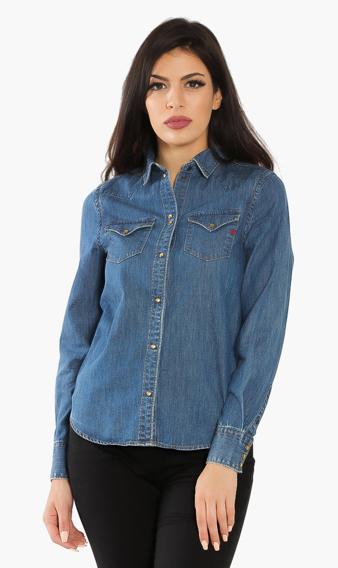 

REPLAY Chest Pocket Denim Shirt