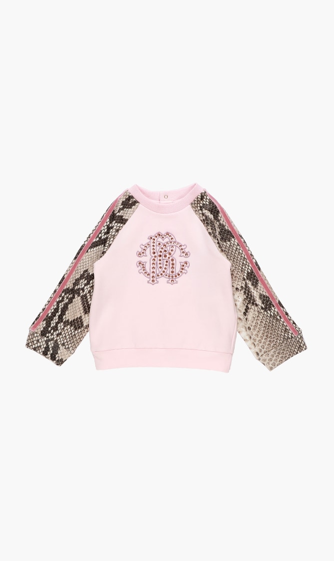 

Embellished Logo Sweatshirt