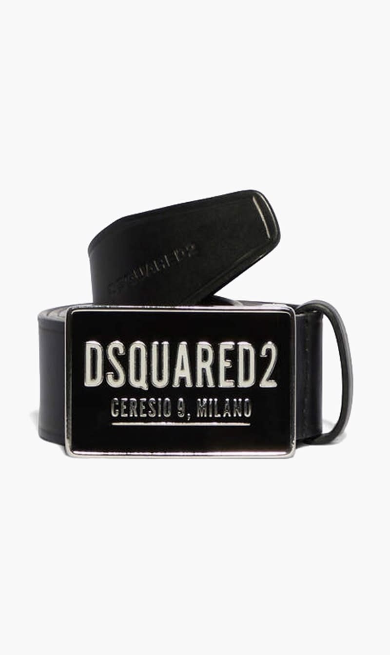 

Dsquared2 Black Ceresio 9 Belt for Men | The Deal Outlet