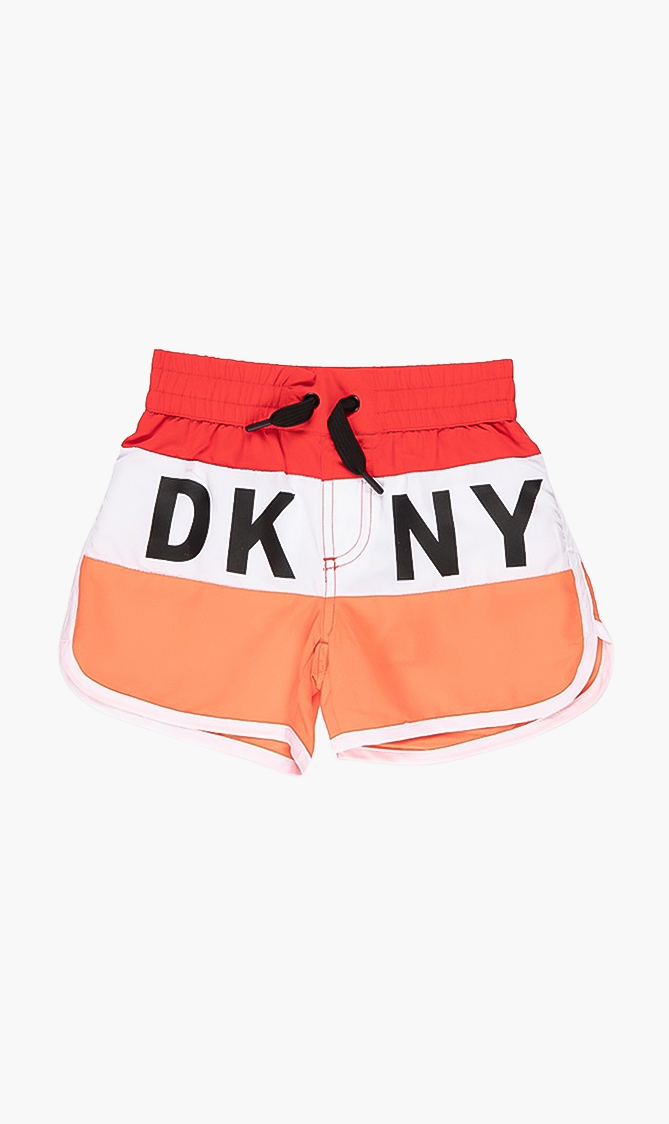 

Dkny Logo Colorblock Swim Shorts