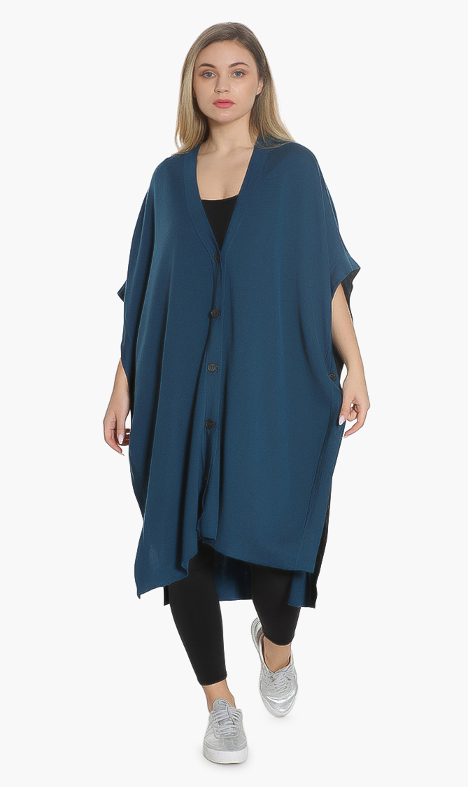 

Salvatore Ferragamo Wool Buttoned Coat