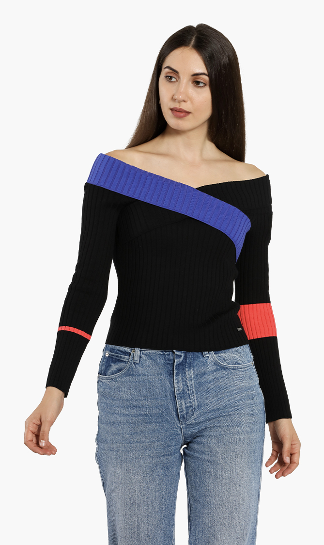 

Ribbed Pullover