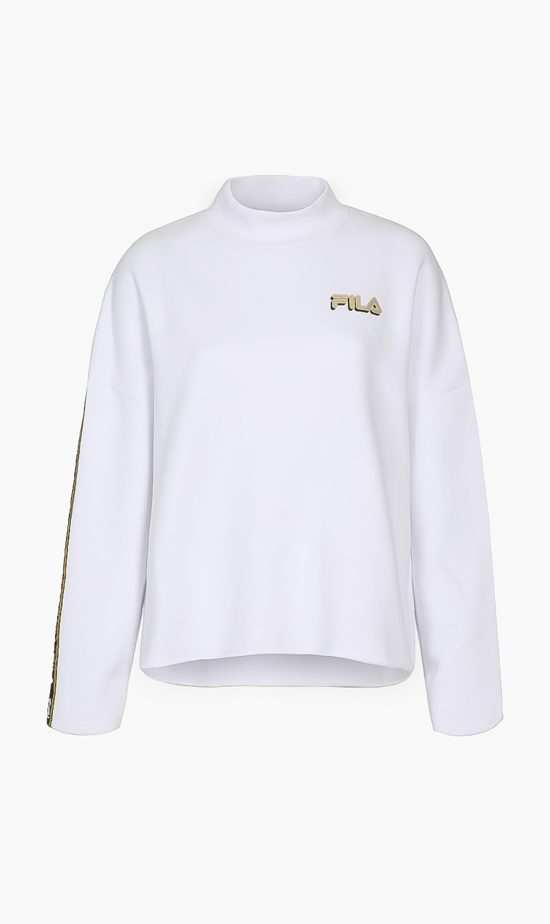 

Claudia Long Sleeve Sweatshirt, White