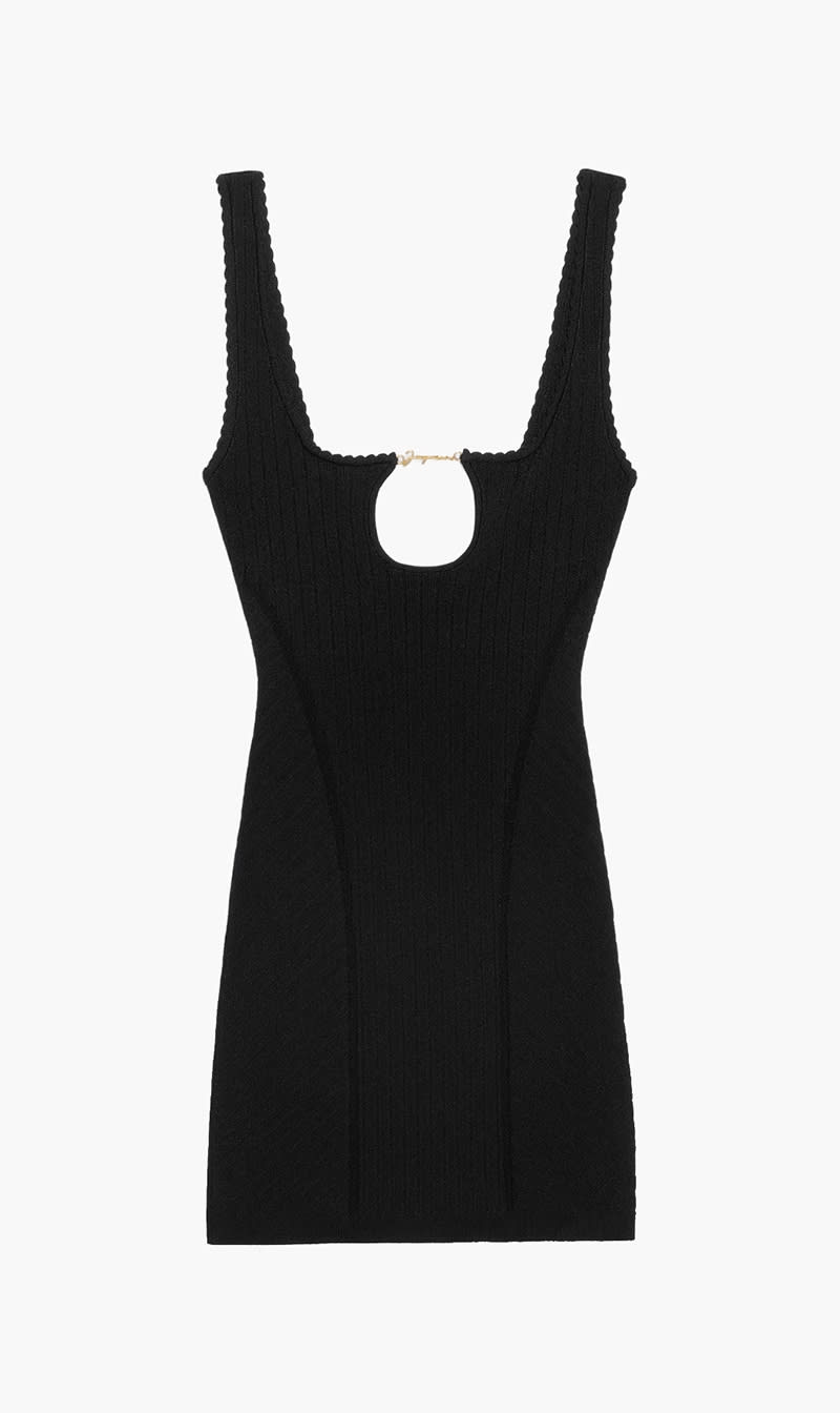 

Jacquemus Black La Mini Robe Sierra Dress for Women | The Deal Outlet