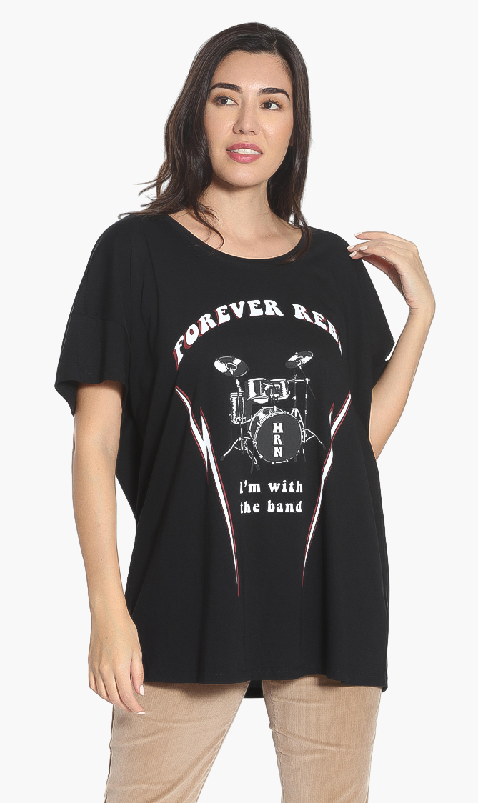 

Marina Rinaldi Forever Rebel T-shirt