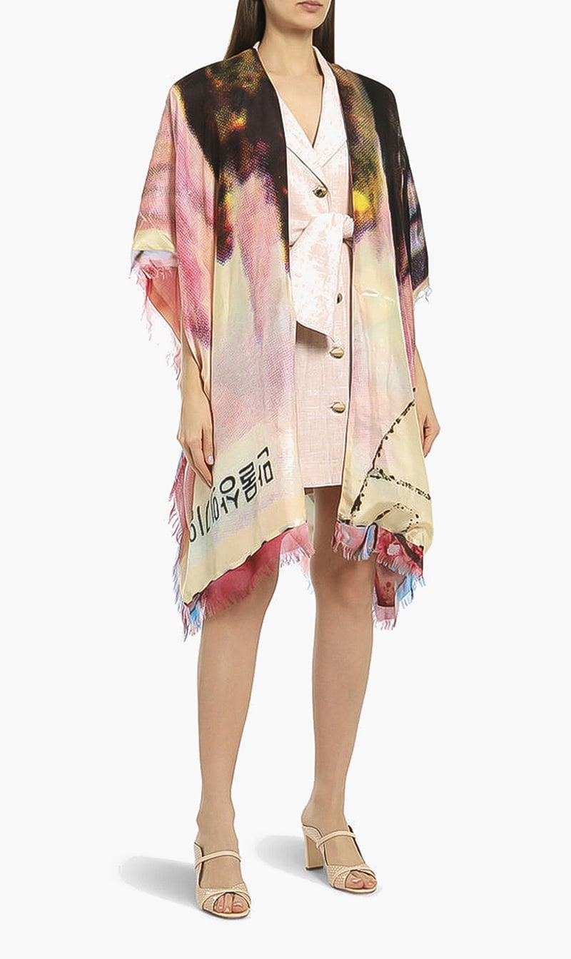 

Printed Kimono, Multi-color