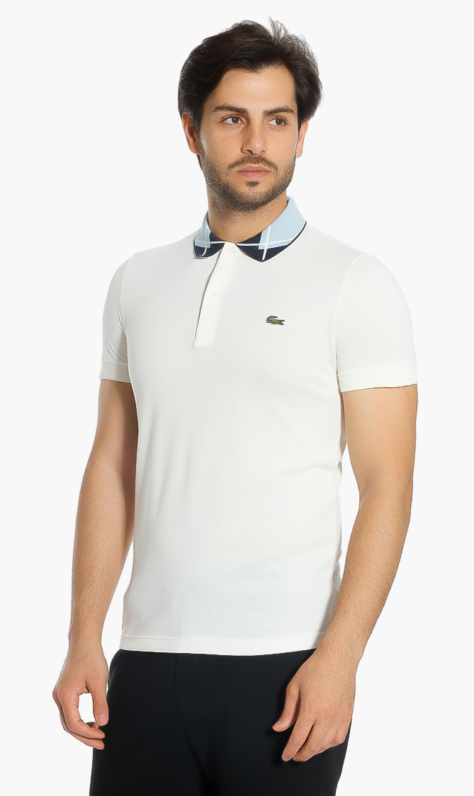 

Lacoste Jacquard Neck Regular Fit Polo Shirt