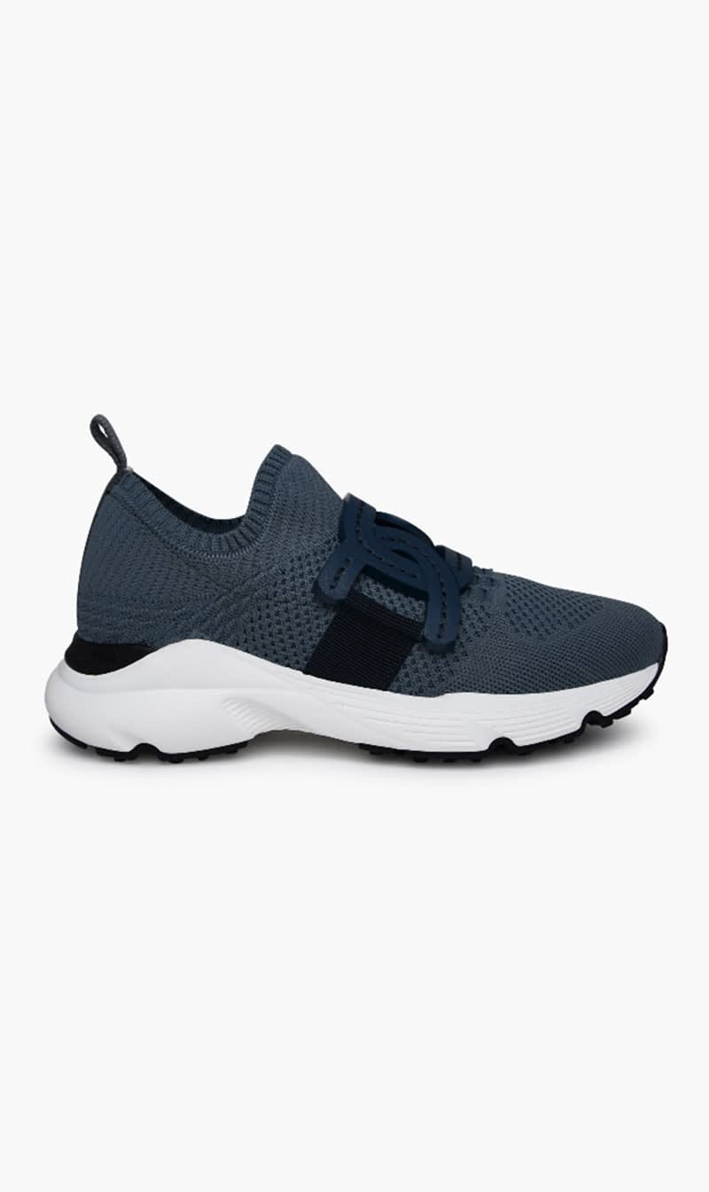 

Tod's Blue Sport Run 54c Calzino Catena Pelle for Women | The Deal Outlet