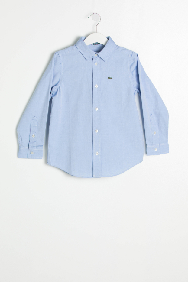 

Lacoste Oxford Cotton Knit Long Sleeve Shirt