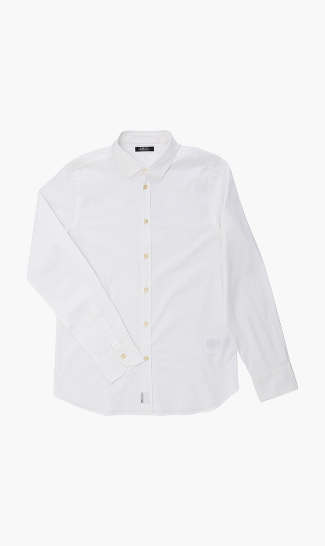 

Plain Long Sleeves Shirt