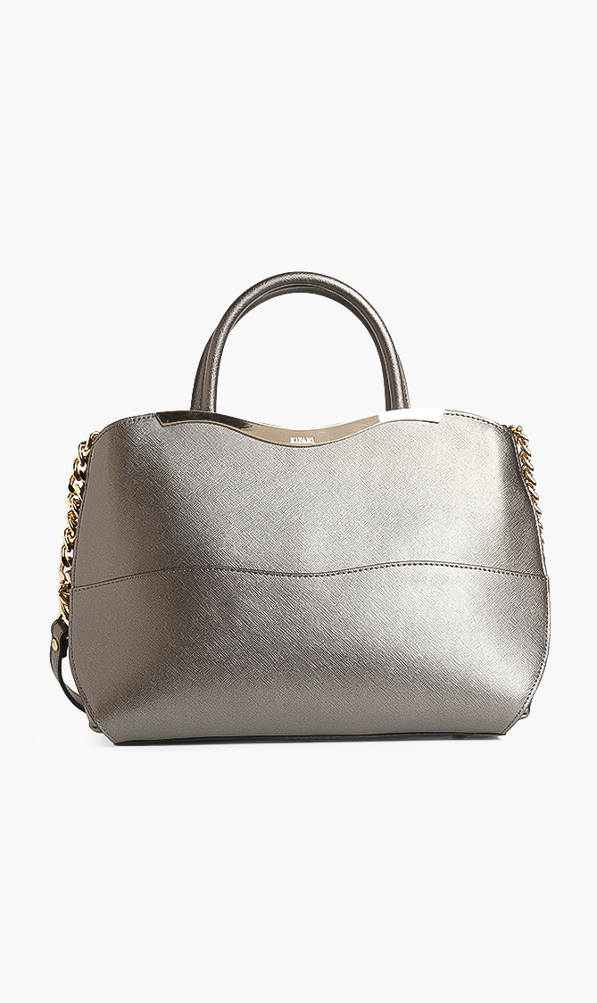 

Ripani Pralina Leather Tote Bag