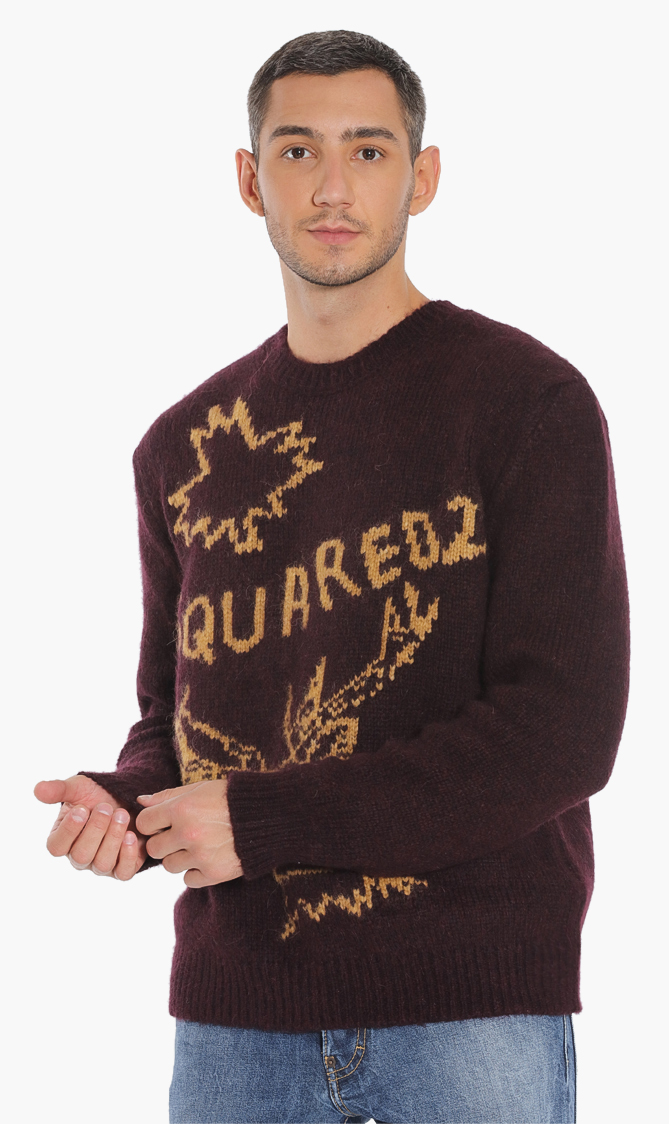 

DSQUARED2 Graphic Print Sweater