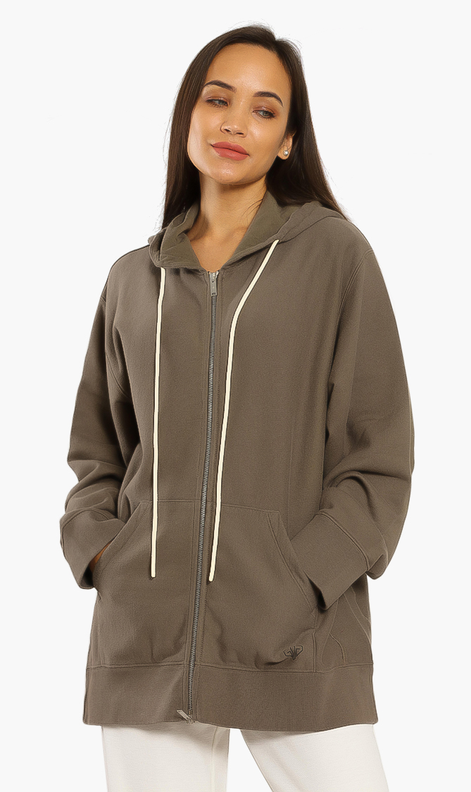 

Melba Hooded Zip Jacket