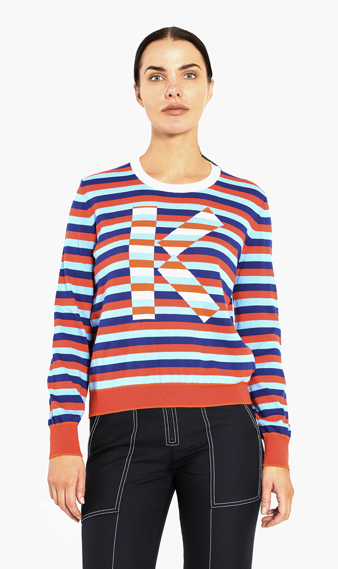 

Crew-neck Stripes Sweater
