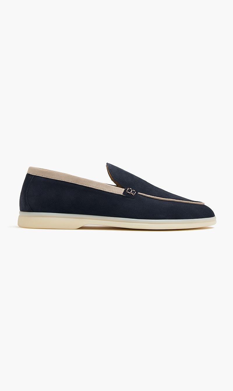 

Scarosso Blue Ludovico Beige Scamosciato for Men | The Deal Outlet