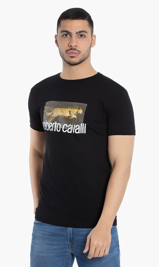 

Roberto Cavalli Leopard Print T-shirt