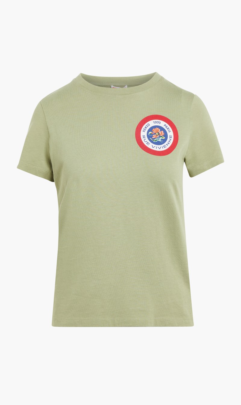 

Kenzo Green Placed Graphic Classic T-shirt for Women | The Deal Outlet