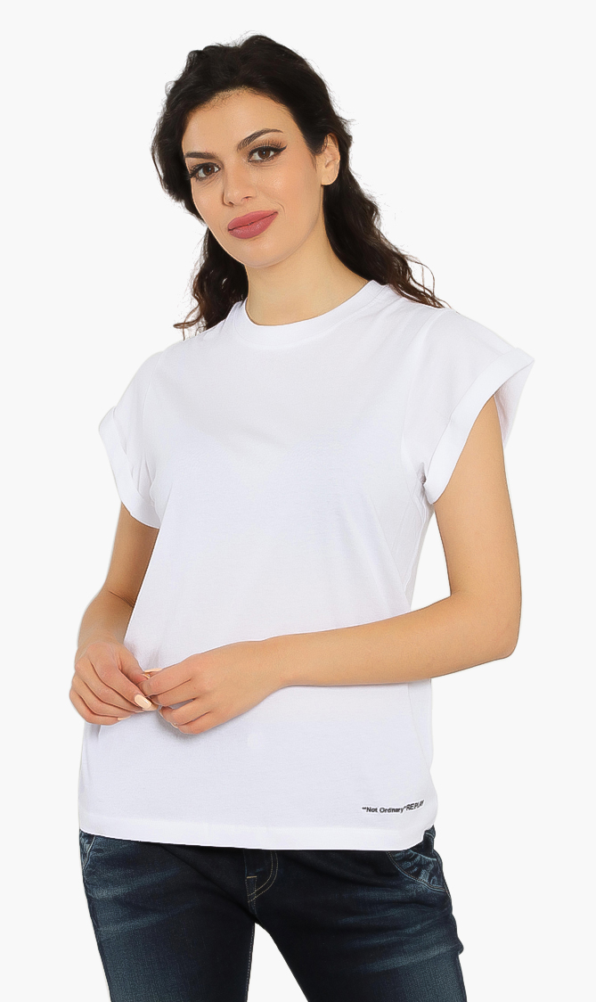 

Solid Organic Cotton T-shirt, White