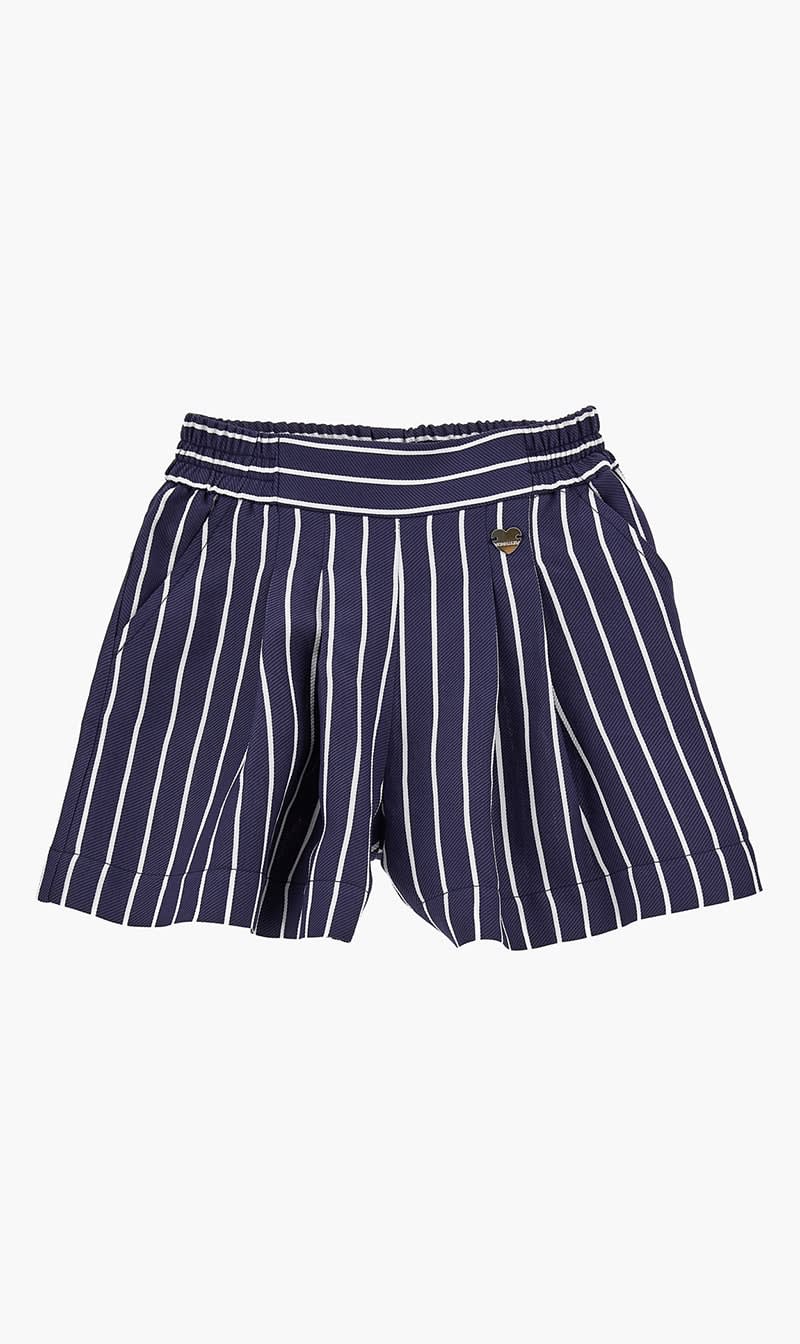 

Monnalisa Multi-color Striped Shorts for Girls | The Deal Outlet
