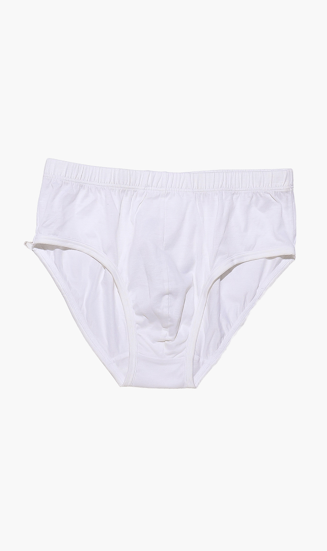 

Club Cotton Briefs, White