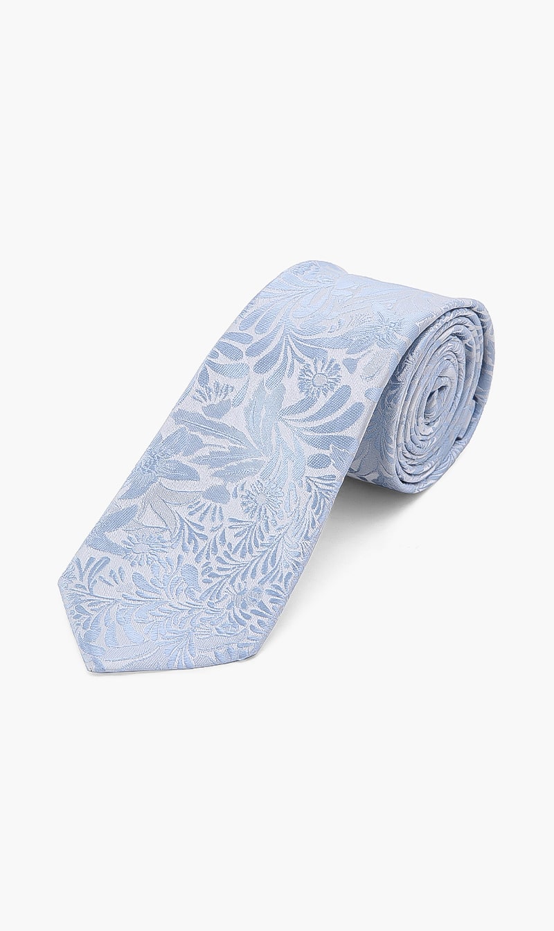 

Floral Print Silk Tie