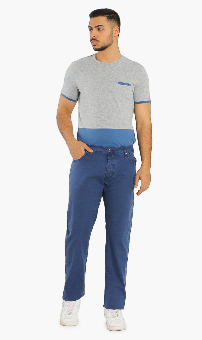Custom Tailored Pants, Blue