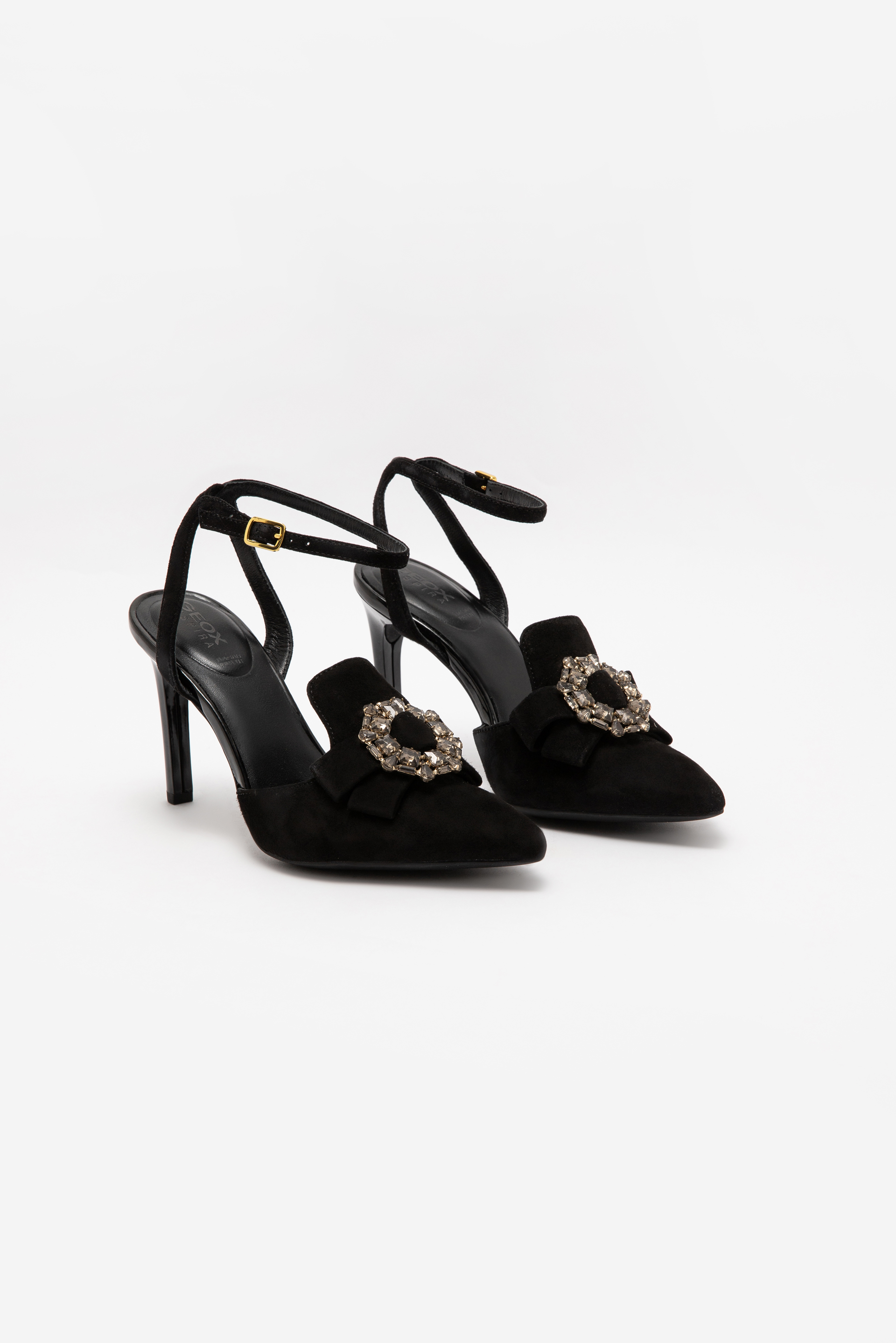 

Geox Faviola Suede Pointy Toe Sandals
