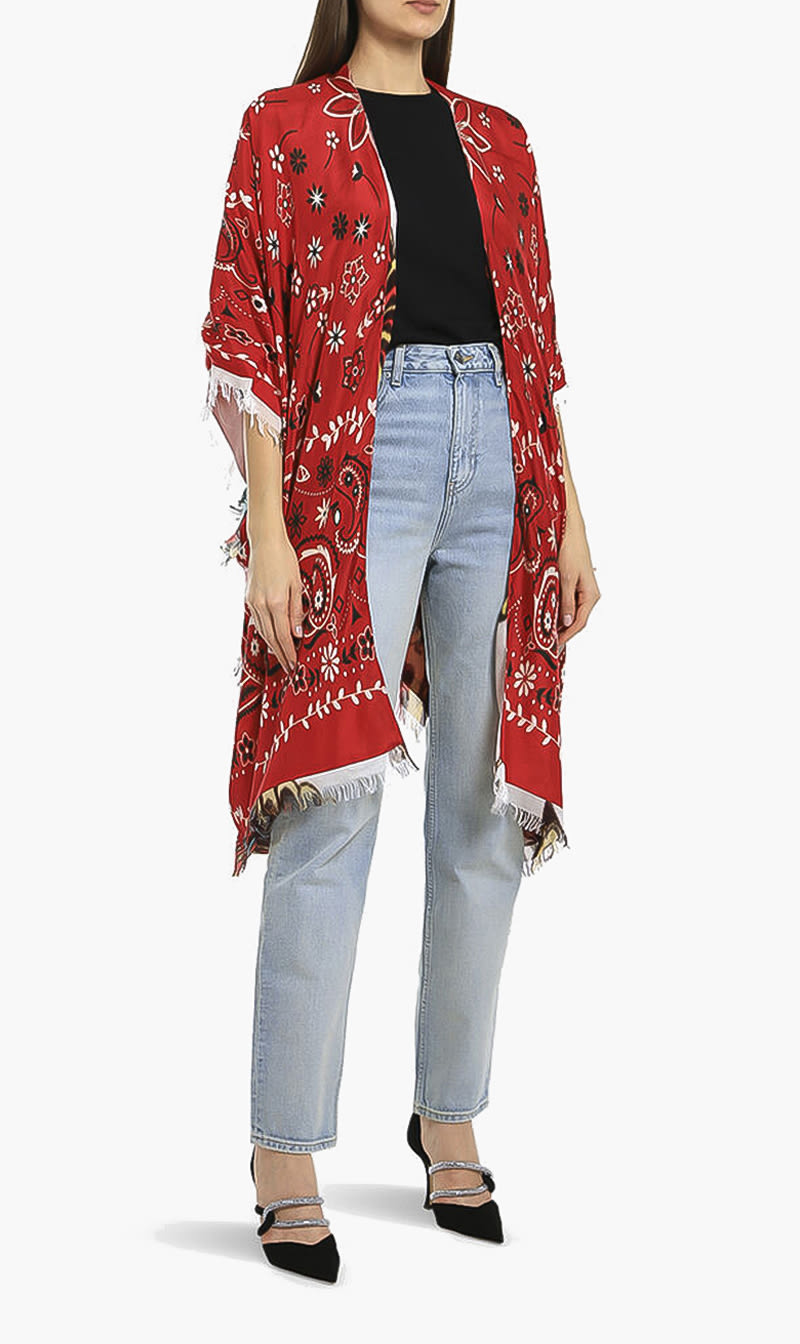 

Printed Kimono, Multi-color