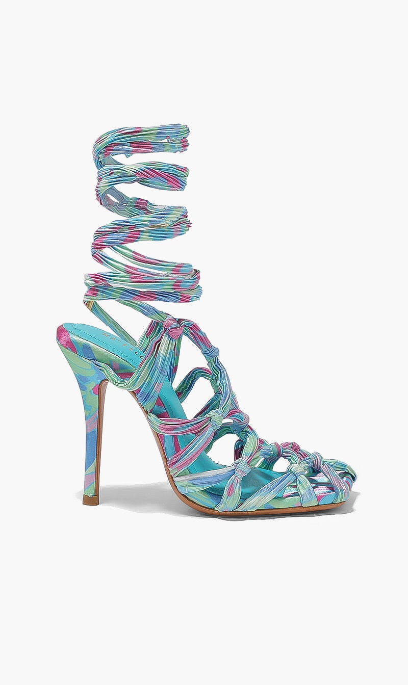 

Manhattan Leather Sandals, Blue