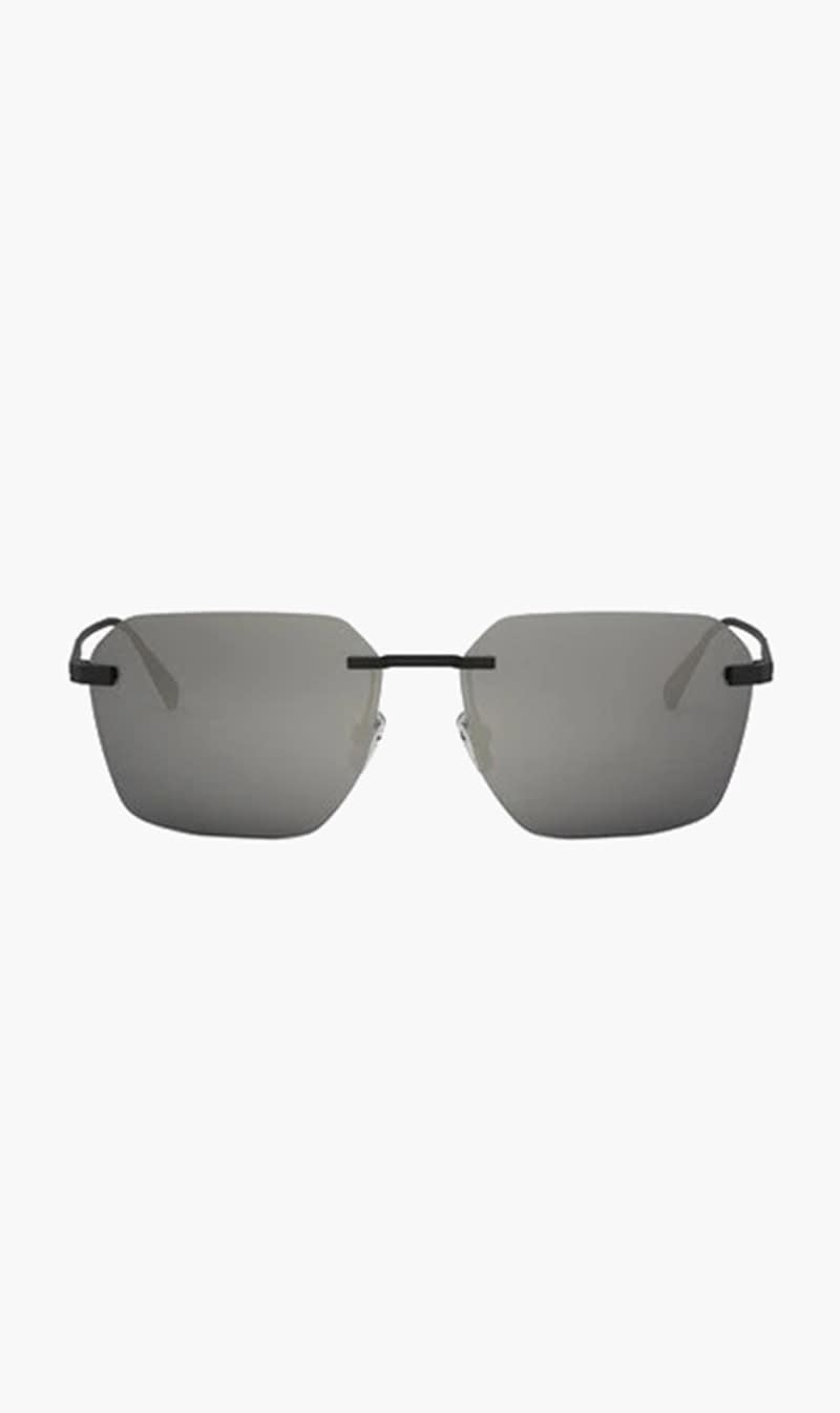 

Bvlgari Silver Rectangular Sunglasses for Men | The Deal Outlet