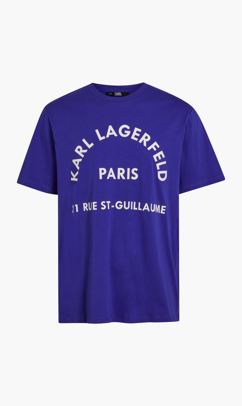 

Karl Lagerfeld Blue Athleisure Rsg T-shirt for Men | The Deal Outlet