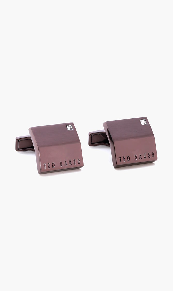 

Corner Crystal Cufflinks