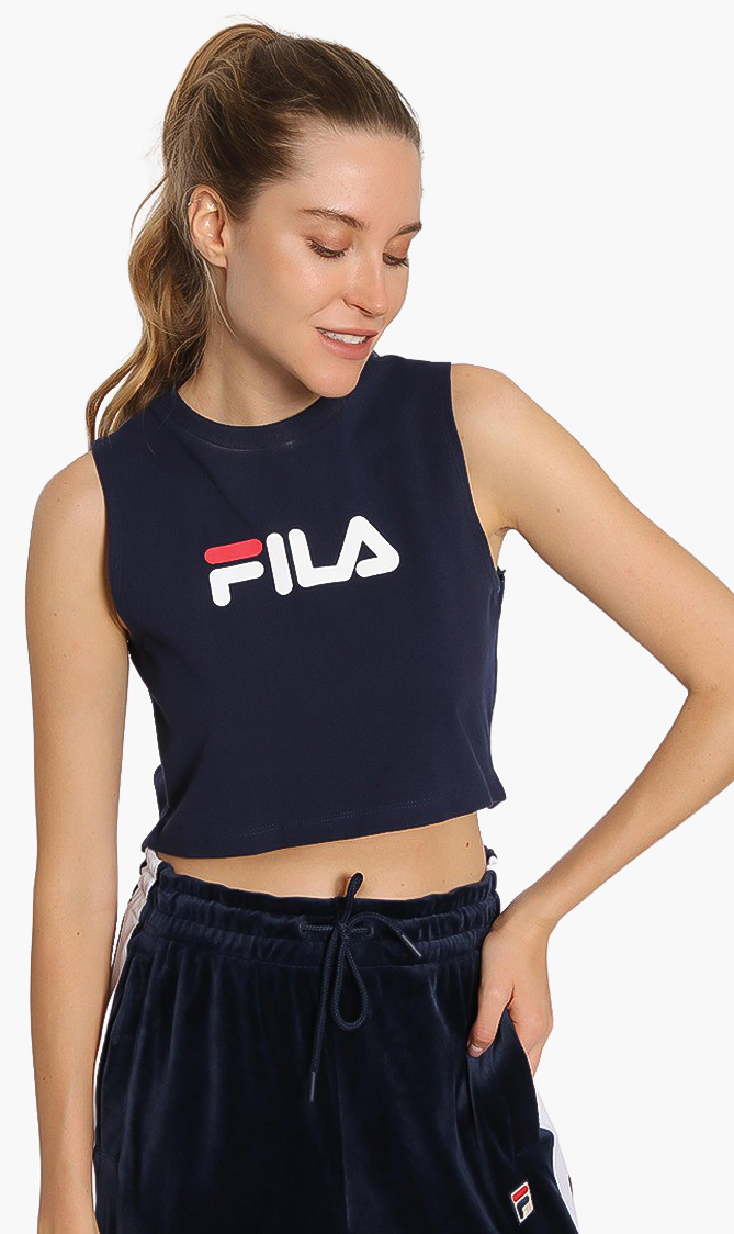 

Fila Inez Logo Crop Top
