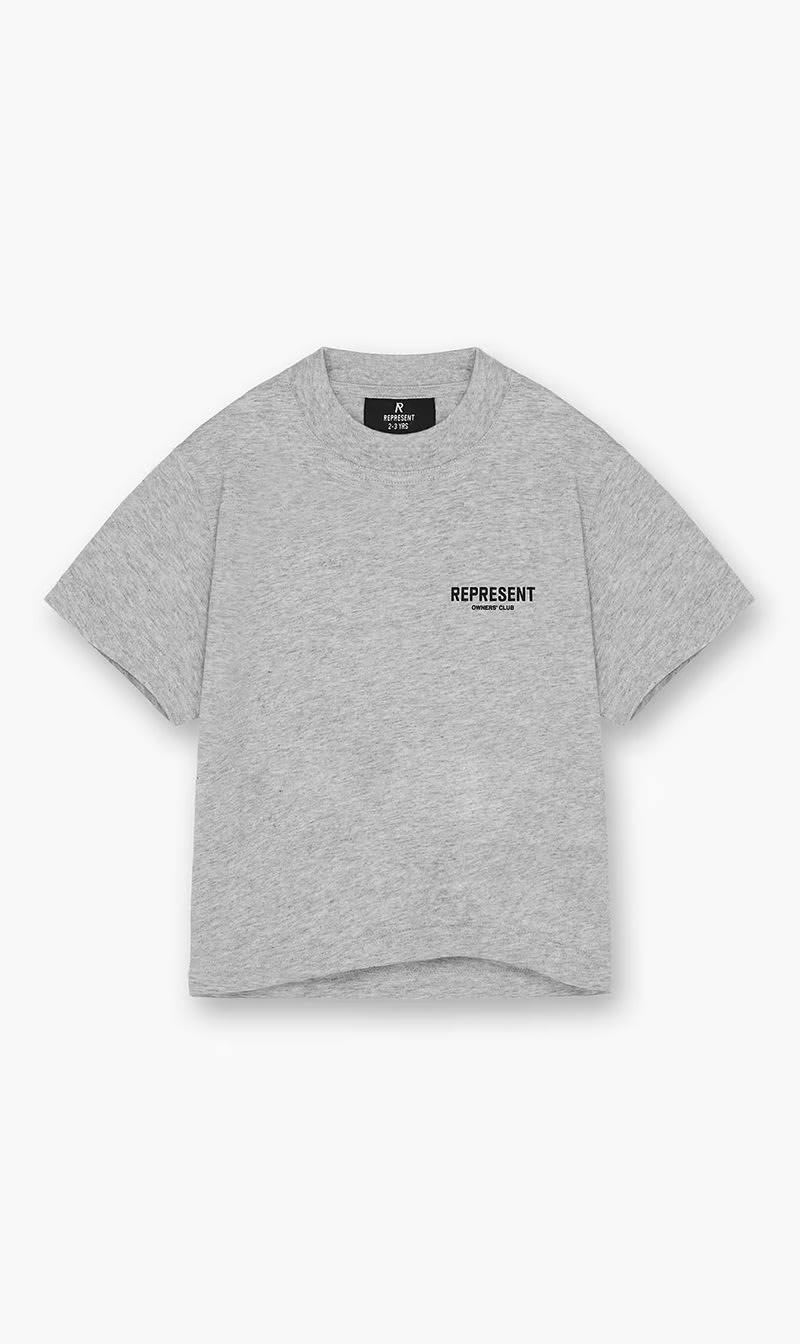 

Represent Grey Mini Owners Club T-shirt for Boys | The Deal Outlet