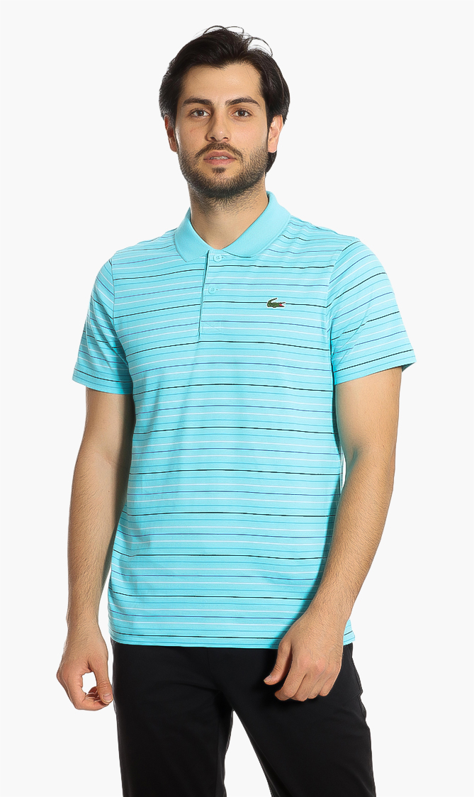 

Lacoste Sport Striped Polo Shirt