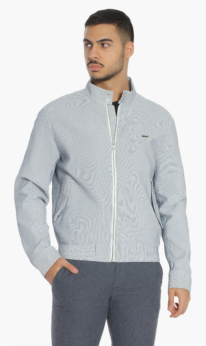 

Lacoste Stripe Zipped Jacket