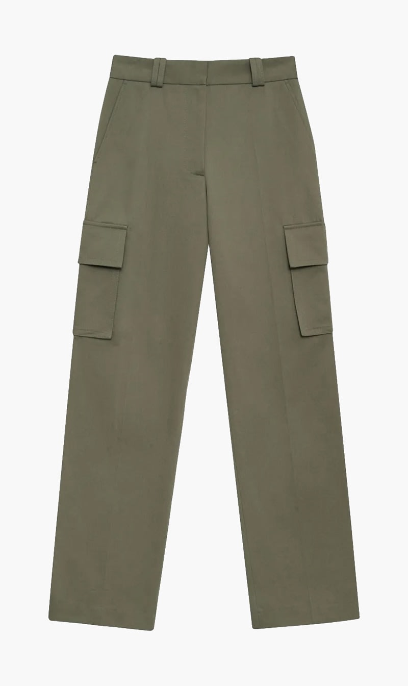 

Anine Bing Green Dayton Cargo Pants for Women | The Deal Outlet