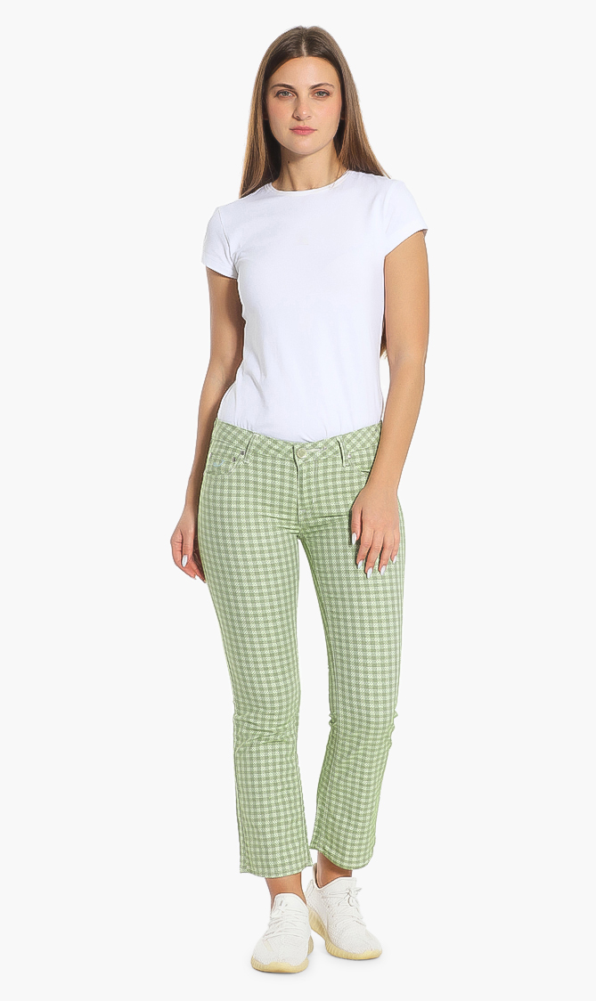 

Jocelyn Summer Embroidered Pants, Green