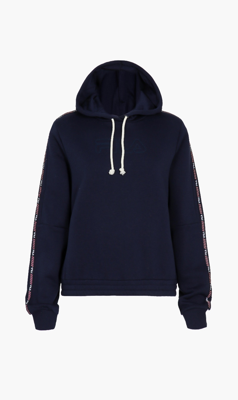 

Fuschia Long Sleeve Hoodie, Blue