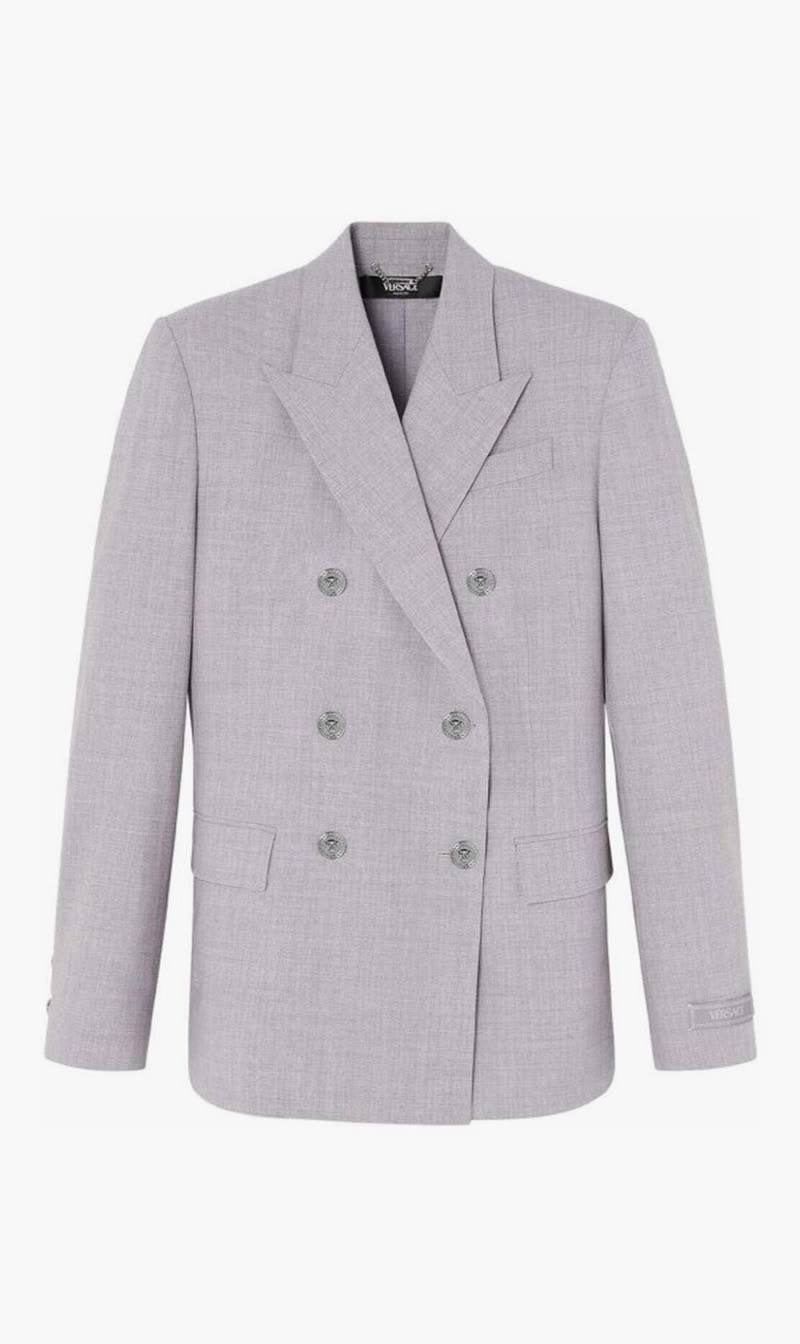

Versace Grey Tailored Jacket for Women | The Deal Outlet