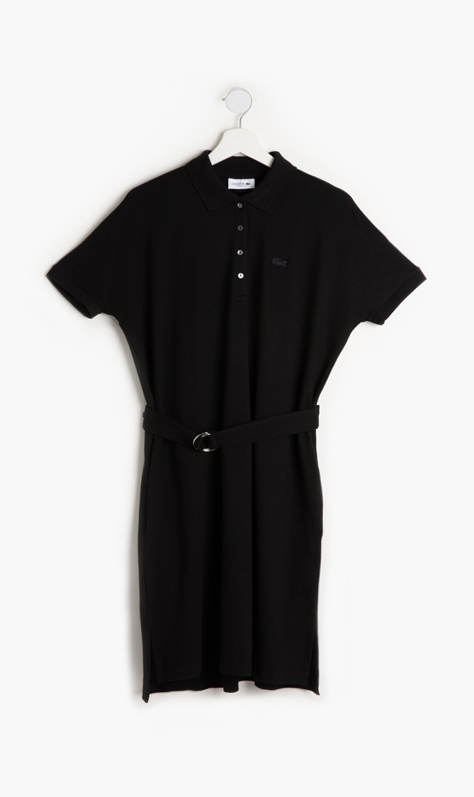 

Lacoste Relaxed Fit Belted Polo Dress