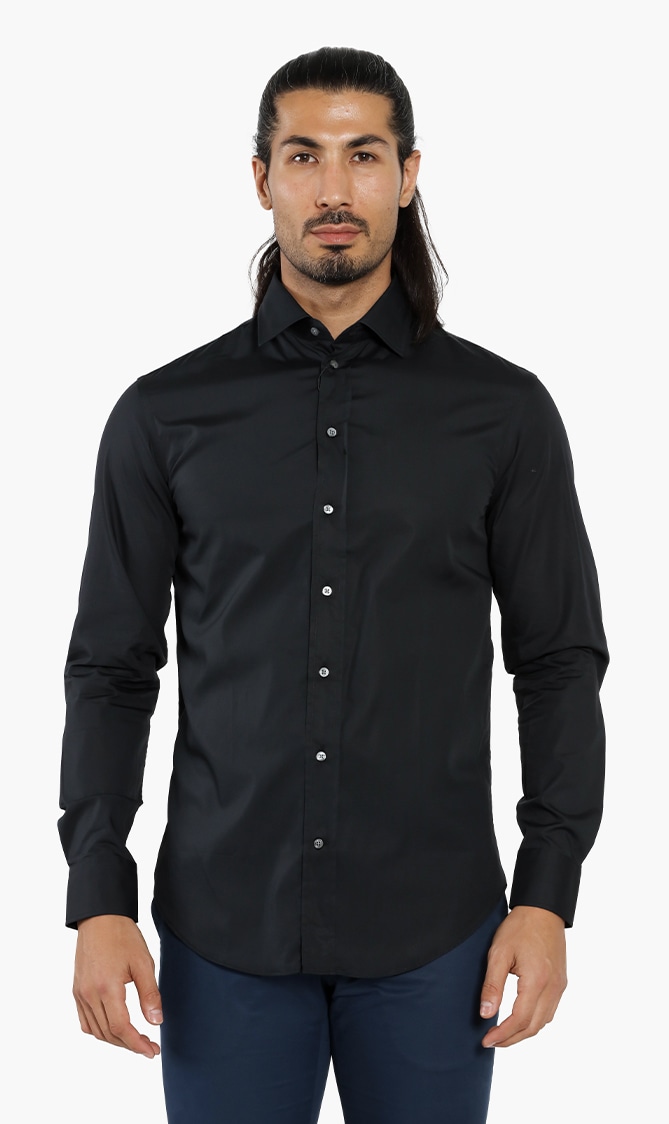 

Emporio Armani Modern Fit Long Sleeves Shirt