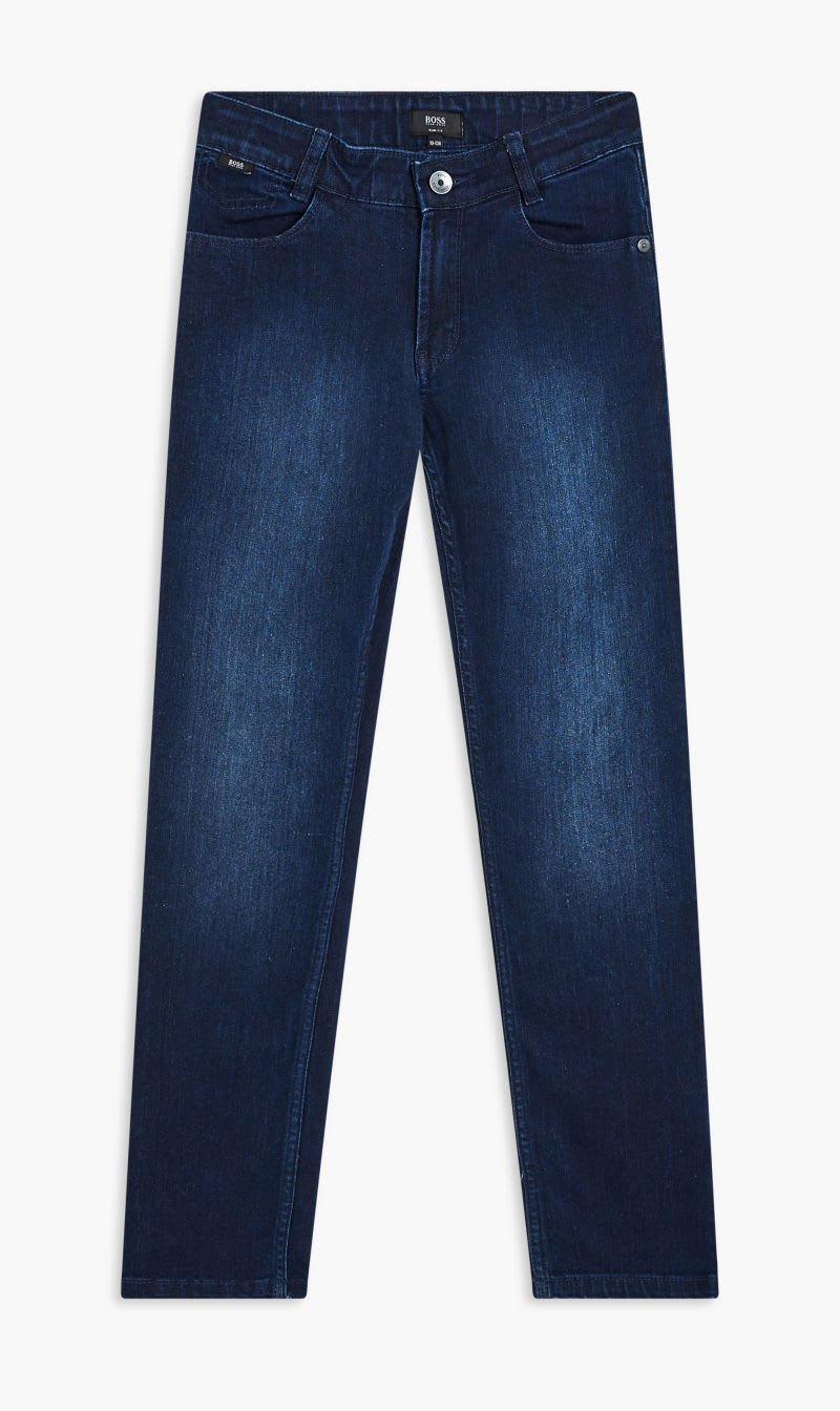 

Hugo Boss Blue Denim Trousers for Boys | The Deal Outlet