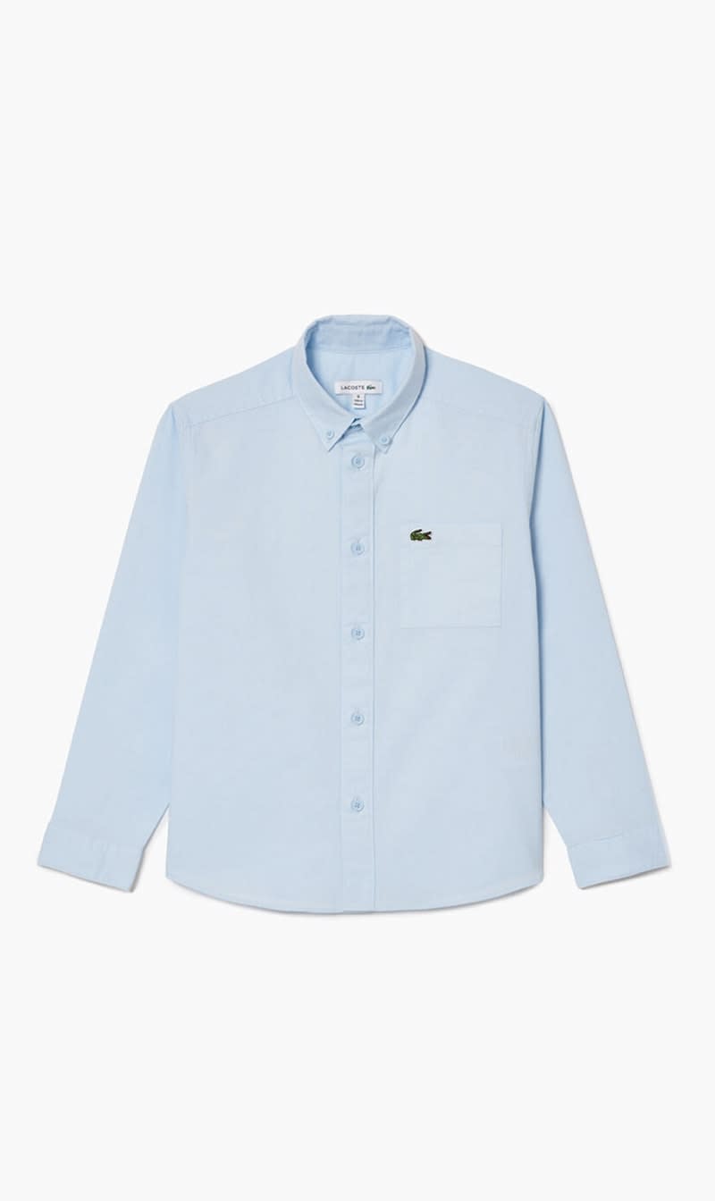 

Lacoste Blue Oxford Breast Pocket Shirt | The Deal Outlet