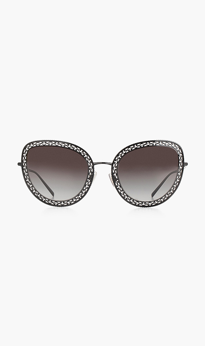 

Dolce&gabbana Filigree Trim Cat Eye Sunglasses